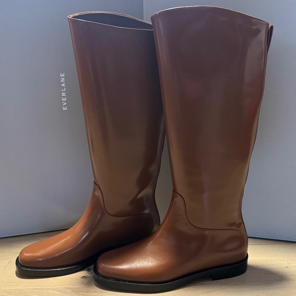 EVERLANE THE RIDING BOOT RUM SIZE 9 - Picture 8 of 11